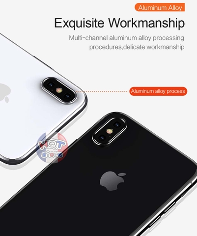 Ốp viền bảo vệ Camera IPhone X Usams