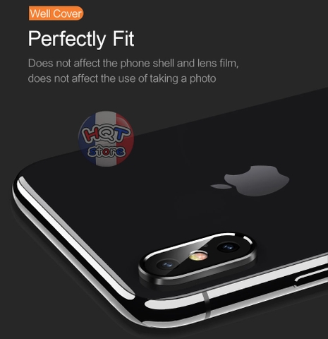 Ốp viền bảo vệ Camera IPhone X Usams