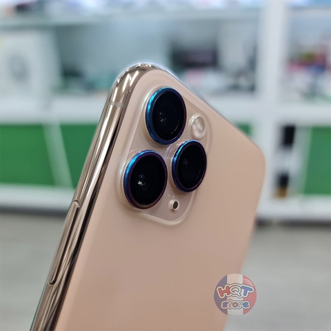 Ốp viền kính bảo vệ Camera Hoda Sapphire IPhone 11 Pro Max / 11 Pro