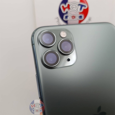 Ốp viền kính bảo vệ Camera Hoda Sapphire IPhone 11 Pro Max / 11 Pro