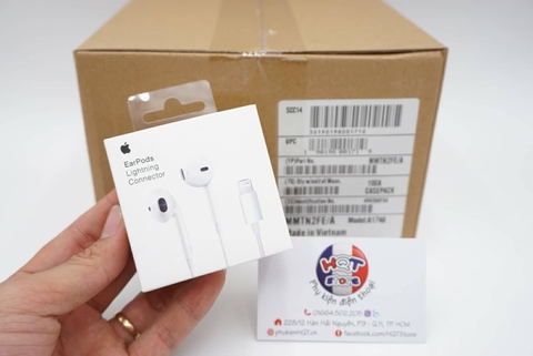 Tai nghe iphone X Earpods chính hãng Apple Store Fullbox