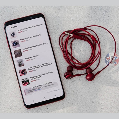 Tai nghe Samsung AKG Red Limited Edition chính hãng theo máy