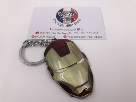 Móc khóa mặt nạ IronMan