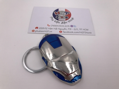 Móc khóa mặt nạ IronMan