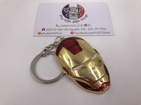 Móc khóa mặt nạ IronMan
