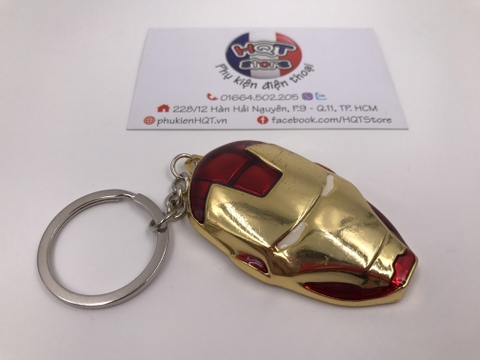 Móc khóa mặt nạ IronMan