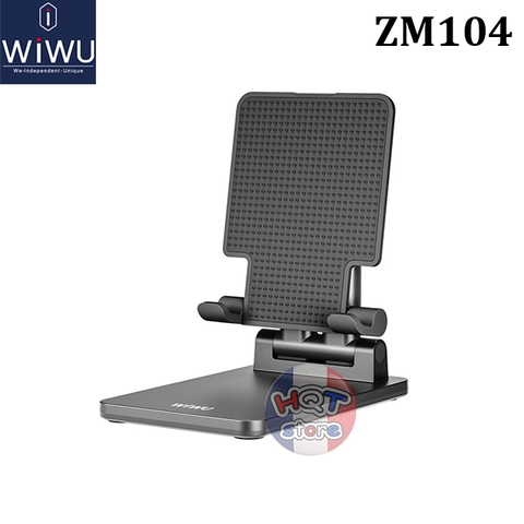 Giá đỡ nhôm xếp gọn WiWU Adjustable Desktop Stand ZM104 cho IPad