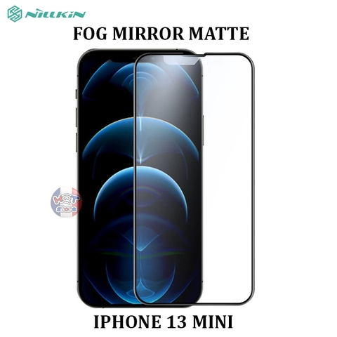 Kính chống vân tay Nillkin Fog Mirror Full Matte IPhone 13 Mini