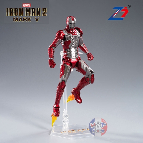 Mô Hình Iron Man Mark V Zd Toys Chính Hãng Tỉ Lệ 1/10 (Mark 5)
