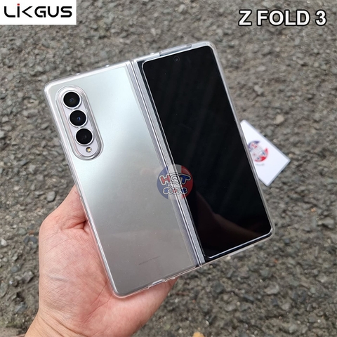 Ốp lưng siêu mỏng trong suốt Likgus Clear cho Samsung Galaxy Z Fold 3 Ốp Lưng Siêu Mỏng Trong Suốt Likgus Clear Cho Samsung Galaxy Z Fold 3