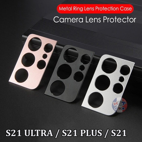 Ốp viền bảo vệ Camera Samsung S21 Ultra / S21 Plus / S21 bằng kim loại