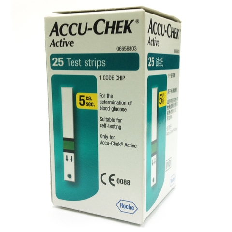 Que thử đường huyết Accu Chek Active