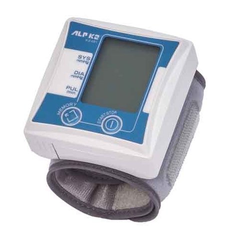 Máy đo huyết áp điện tử cổ tay ALPK2 K2-051. Made in Japan