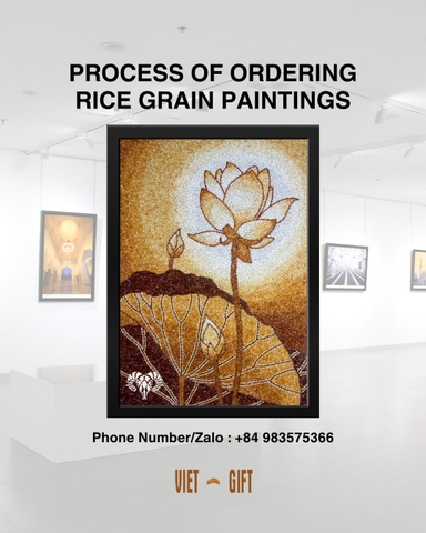 VIET-GIFT THAI HA RICE PAINTING ORDER PROCESS