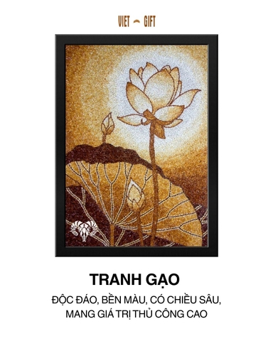 Sự khác biệt giữa tranh gạo và các dòng tranh nghệ thuật khác – So sánh về độ bền, thẩm mỹ và ý nghĩa