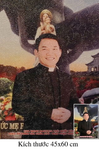 Tranh Gạo Màu Chân Dung 11