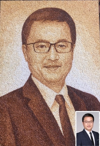 Tranh Gạo Rang Chân Dung 2025 21