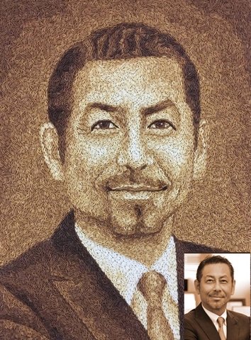 Tranh Gạo Rang Chân Dung 2025 23