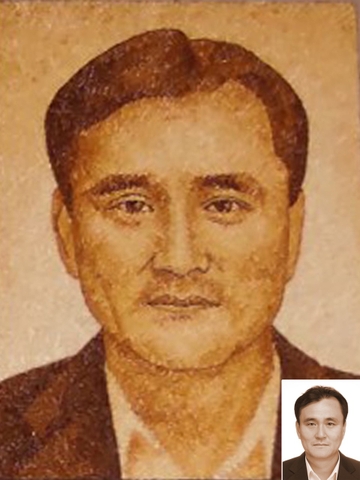 Tranh Gạo Rang Chân Dung 2025 53