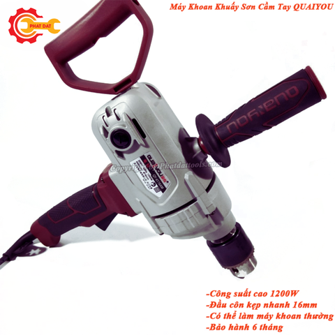 Máy Khoan Khuấy Sơn QUANYOU QY6116AM