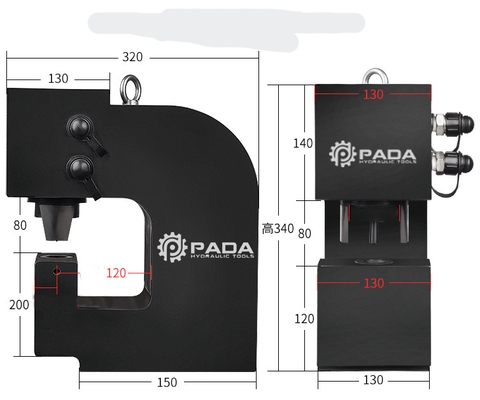 Máy Đột Lỗ Thủy Lực PADA CH80H