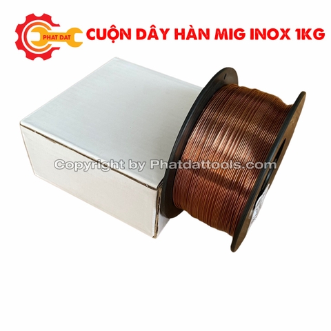 Cuộn dây hàn mig Inox 1kg