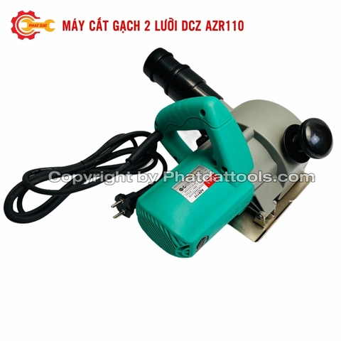 Máy cắt rãnh tường 2 lưỡi DCA AZR110