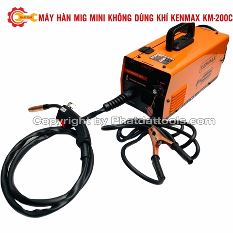 Máy hàn Mig mini không dùng khí KENMAX 200C