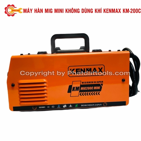 Máy hàn Mig mini không dùng khí KENMAX 200C