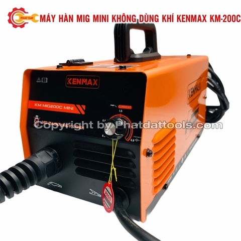 Máy hàn Mig mini không dùng khí KENMAX 200C