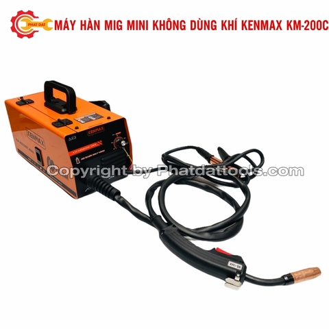 Máy hàn Mig mini không dùng khí KENMAX 200C