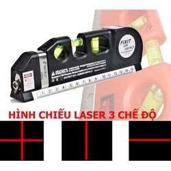 Thước Ni-vô Laser đa năng 4 trong 1