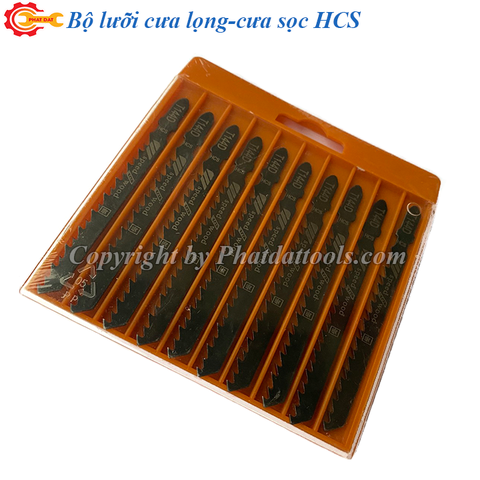 Bộ 10 Lưỡi Cưa Lọng-Cưa Sọc Cao Cấp