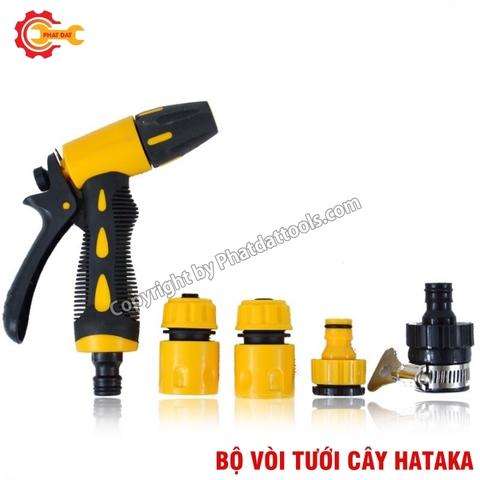 Bộ Vòi Tưới Cây,Xịt Rửa Sân Vườn HATAKA