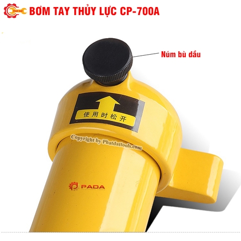 Bơm Tay Thủy Lực PADA CP700