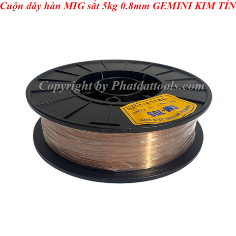 Cuộn dây hàn Mig 5kg dùng khí