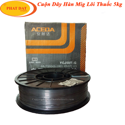 Dây Hàn Mig Lõi Thuốc 5kg 1.0mm Cho Máy Hàn Mig Mini