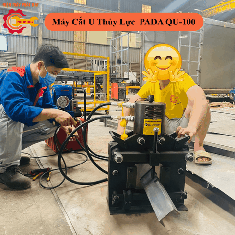 Máy Cắt Sắt U Thủy Lực