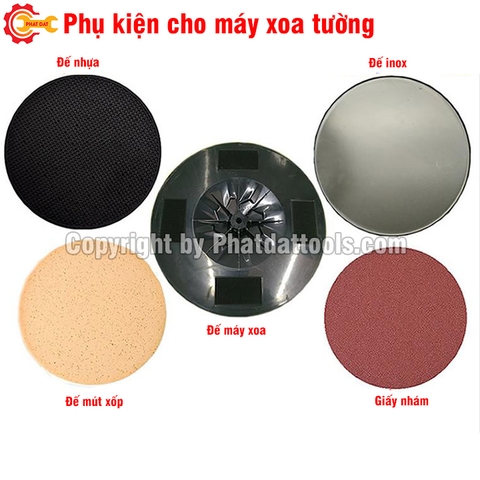 Đế xoa cho máy xoa vữa trát tường