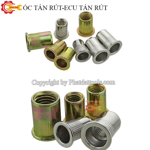 Ốc Tán Rút-Ecu Tán Rút M6-M8-M10