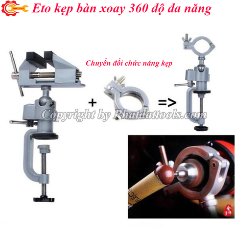 Eto kẹp bàn xoay 360 độ AT-6075