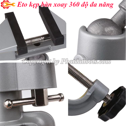 Eto kẹp bàn xoay 360 độ AT-6075