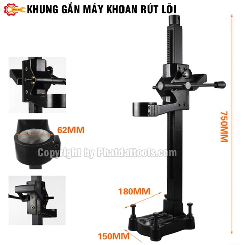 Khung Đế Gắn Máy Khoan Rút Lõi