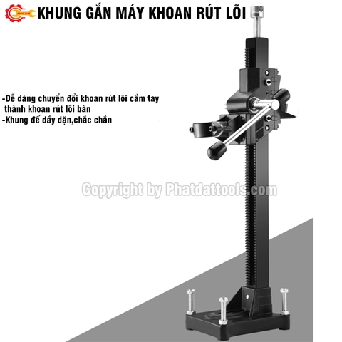 Khung Đế Gắn Máy Khoan Rút Lõi