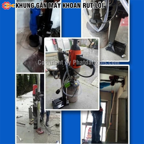 Khung Đế Gắn Máy Khoan Rút Lõi