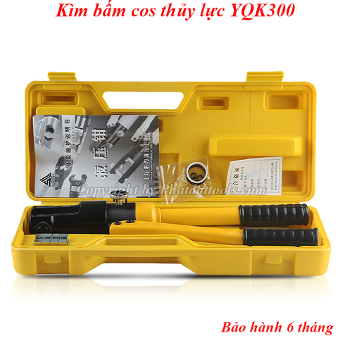 Kìm bấm cốt thủy lực YQK300