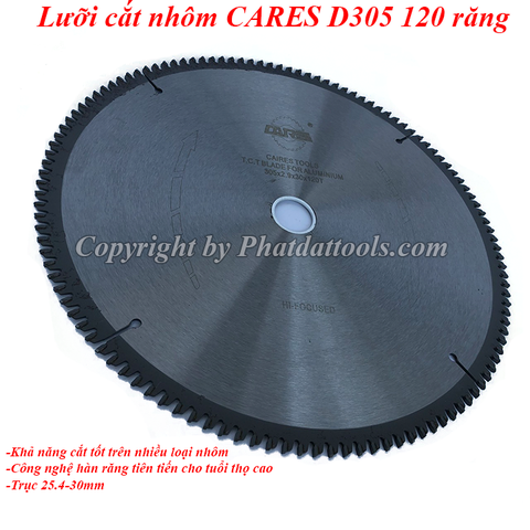 Lưỡi cắt nhôm CARES D305 120 răng