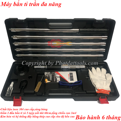 Máy bắn ti trần đa năng