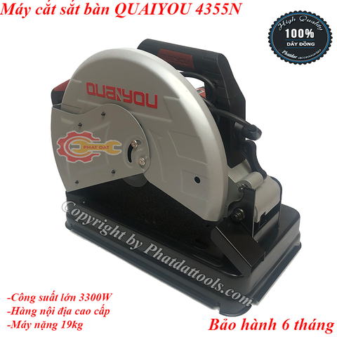 Máy cắt sắt bàn QUANYOU QY4355N