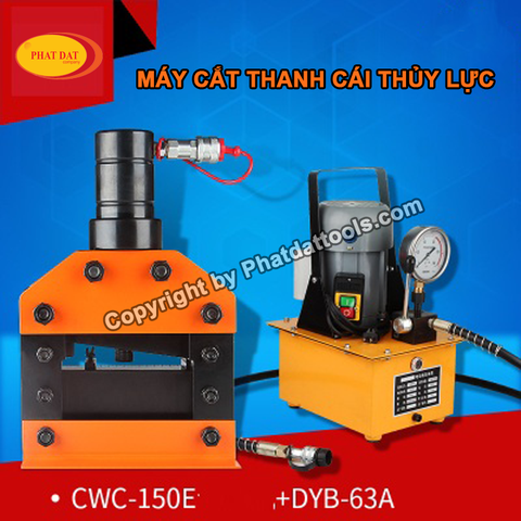 Máy cắt thanh cái thủy lực CWC150E